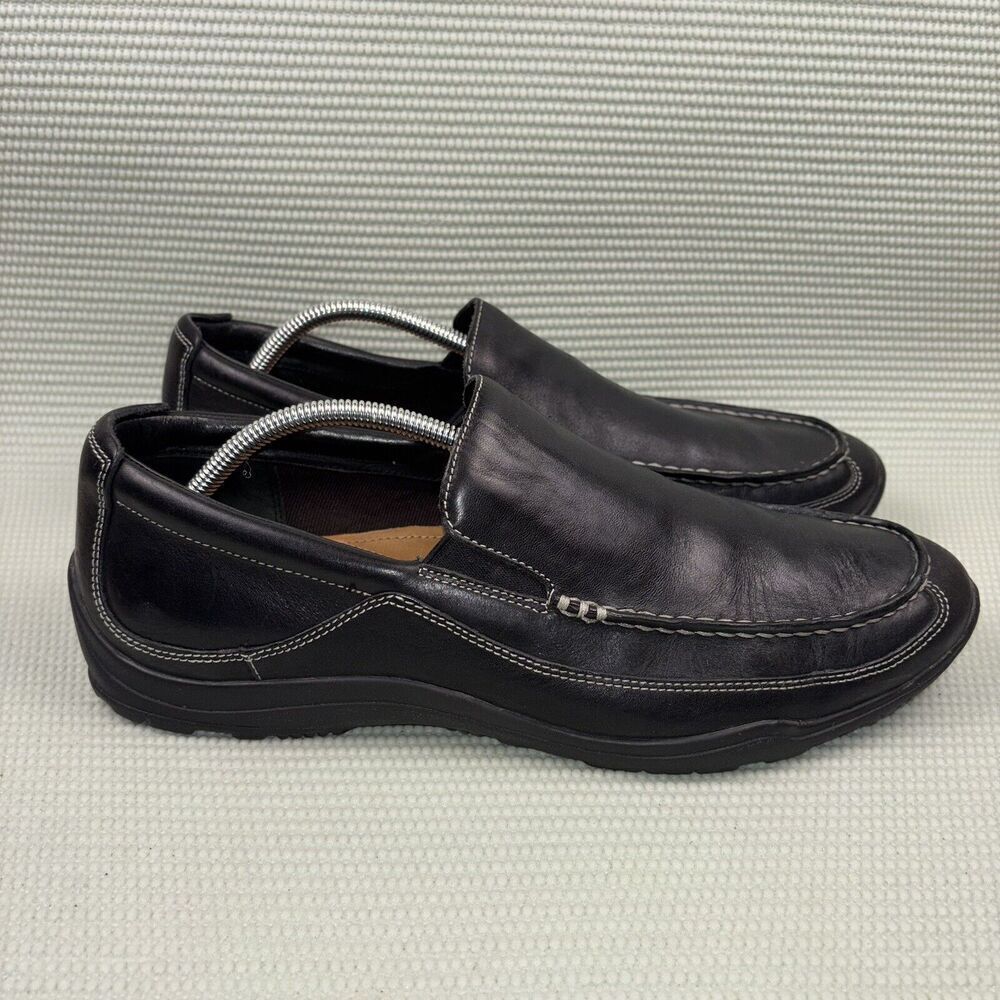 Cole Haan Tucker Venetian Dress Shoes Loafers Men’s Size 12M Black Leather